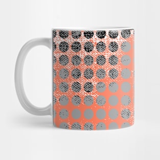 Modern abstract distressed texture digital Mug